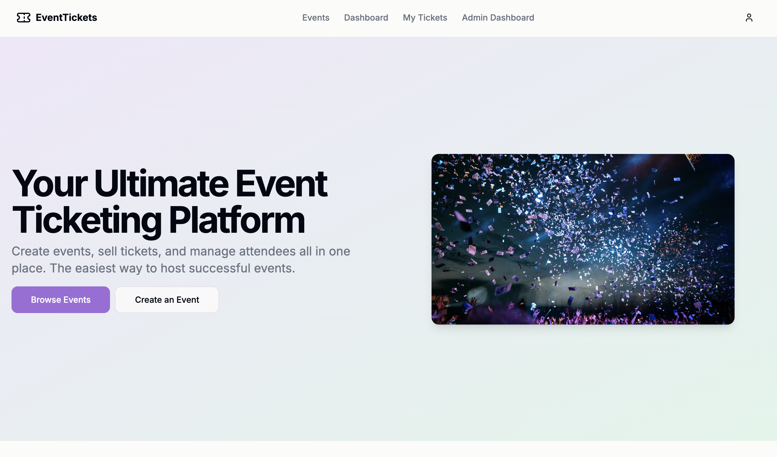EventTickets Platform